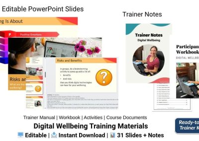 Digital Wellness training materials