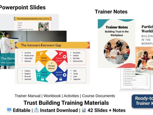 Trsut building training materials preview