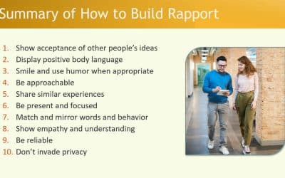 10 Practical Ways to Build Rapport in Mentoring & Coaching