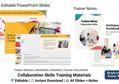 Collaboration Skills Training Course Materials for trainers