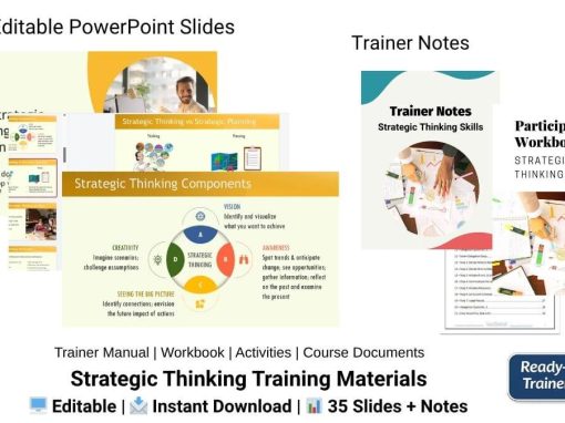 Strategic thinking training course materials preview